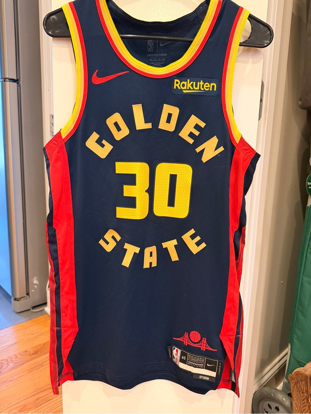 NIKE authentic NBA jersey Golden State Warriors